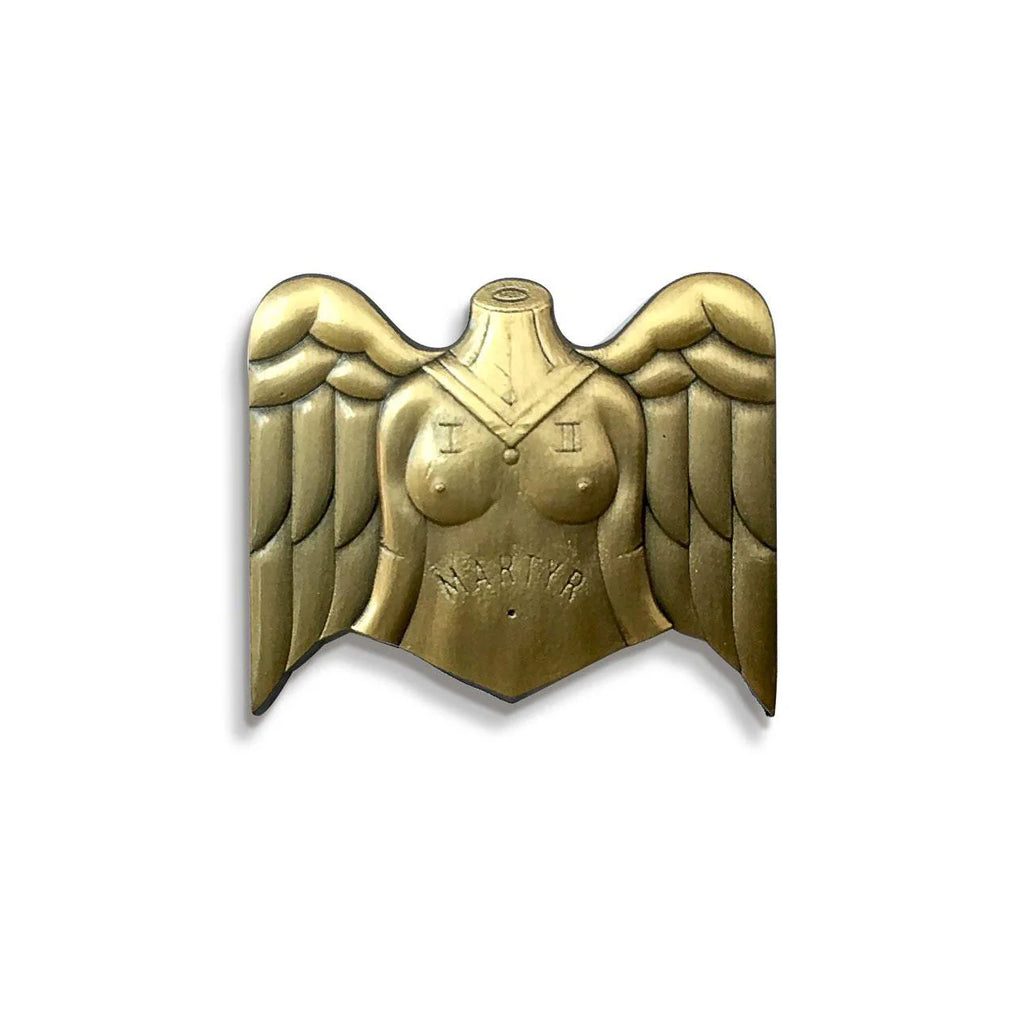 Mother Martyr Sculpted Pin