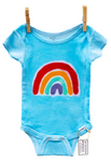 Short Sleeve Rainbow Onesie (3-6 Months)