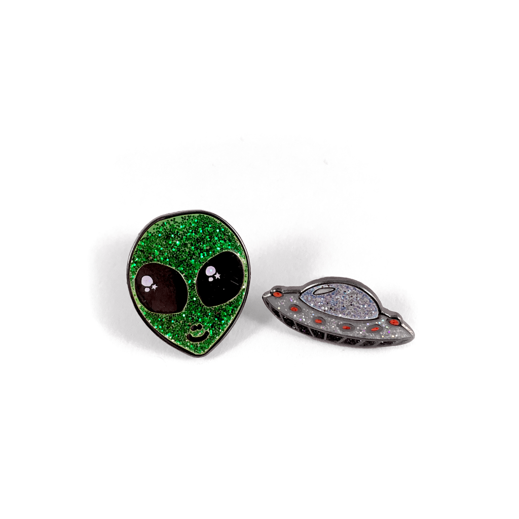 Out Of This World Pin Set Green