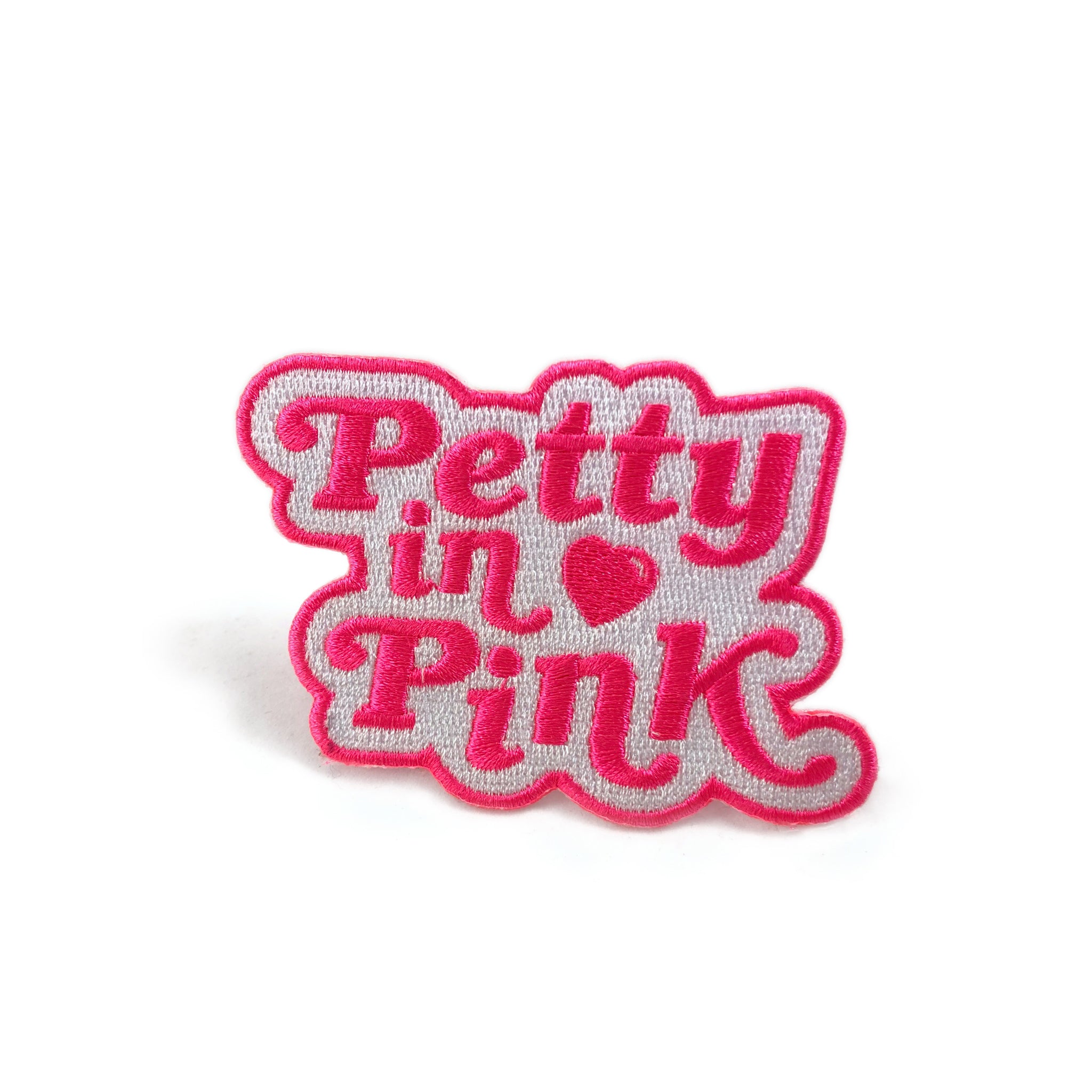 Petty In Pink patch