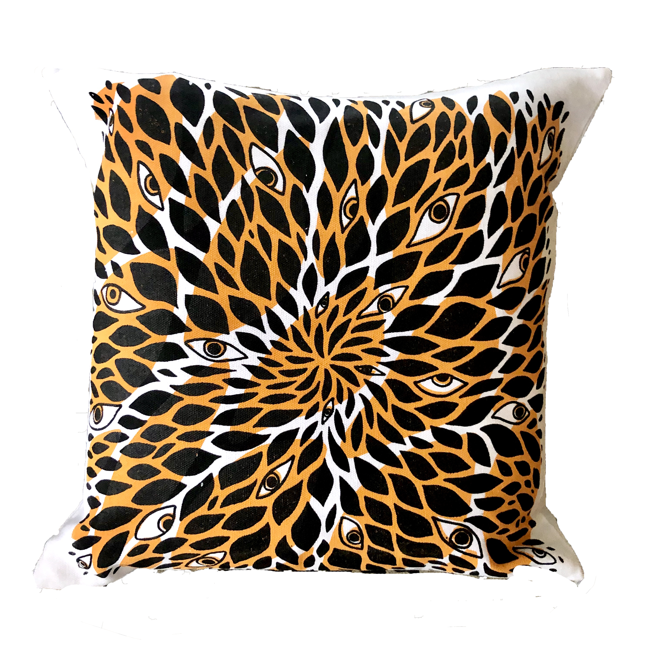 Screen Printed Pillow Cover